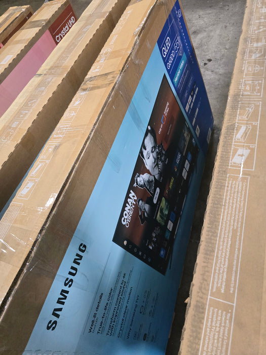 Samsung 55" Qled- buy now- TV17