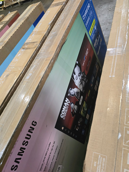 Samsung 55" Crystal UHD- buy now- TV18