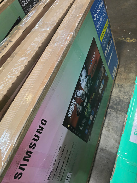 Samsung 43" Crystal UHD - buy now- TV35