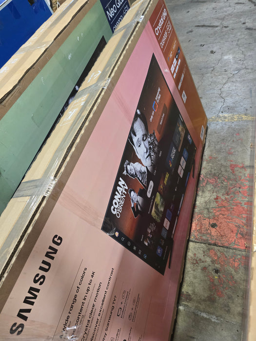 Samsung 55" Crystal UHD- buy now- TV13