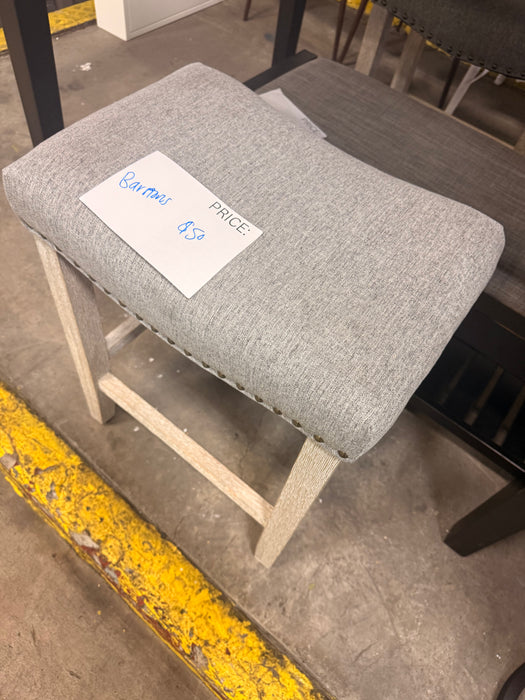 LW GREY BARSTOOLS (SET OF 2!)