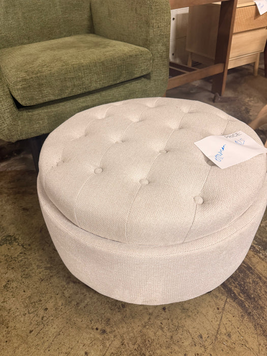 LW OTTOMAN - BEIGE