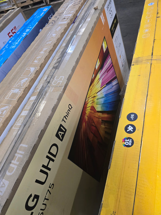 LG 55" UHD AI thinQ- buy now- TV25