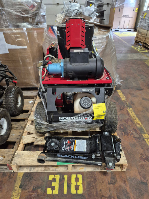 318: Pressure Washer and Jack PL000U49