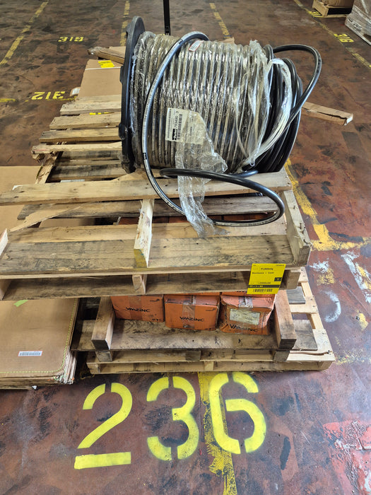 236: High pressure hose and Brackets PL000NFQ