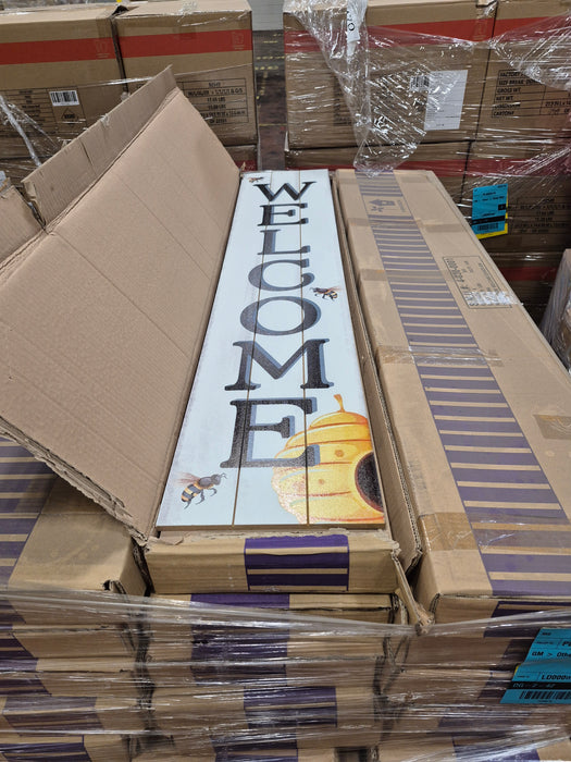 170: Welcome sign case pack PL000N15