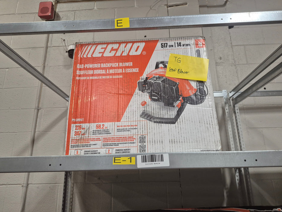 E-1 Backpack Blower