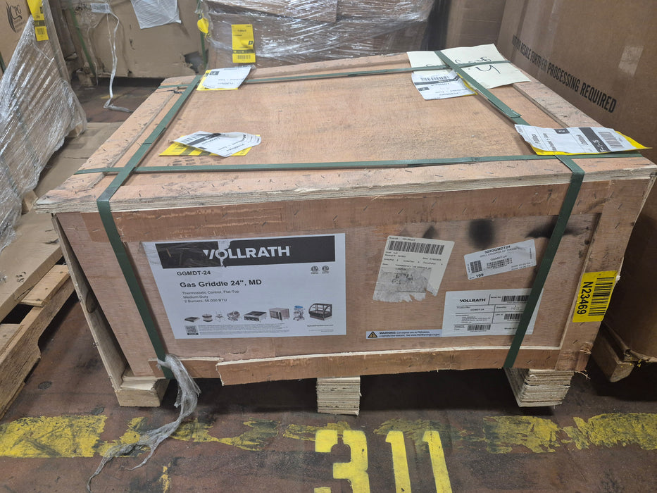 311: 24" Gas Griddle PL000QCV