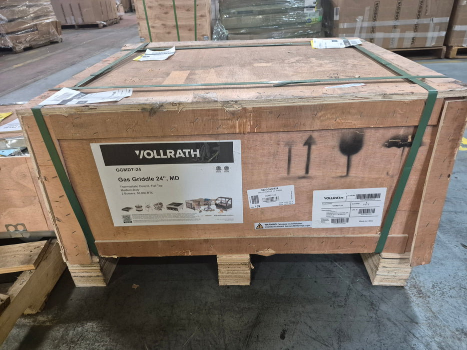 327: 24" Gas Griddle PL000QCU