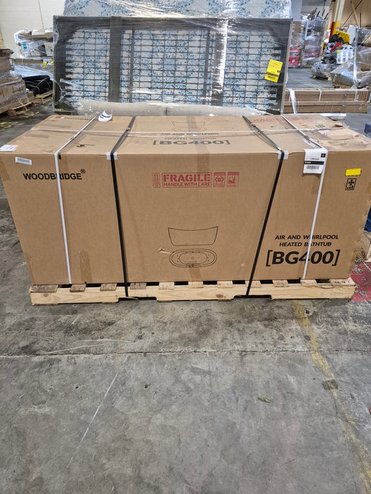 605: Air and whirlpool heated bathtub PL00MQW8