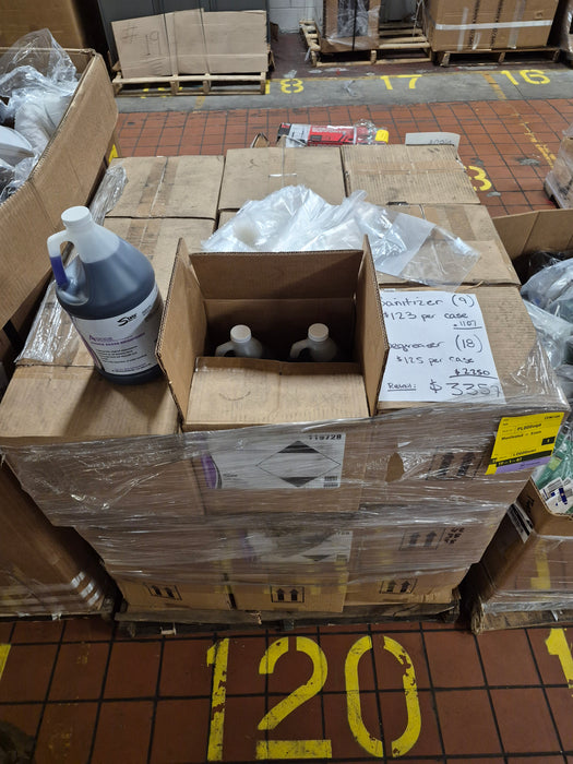 120: Kitchen Cleaning Chemicals PL000UQD