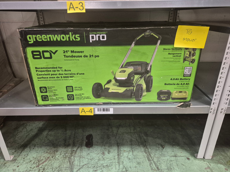 A-4 80v 21" Mower