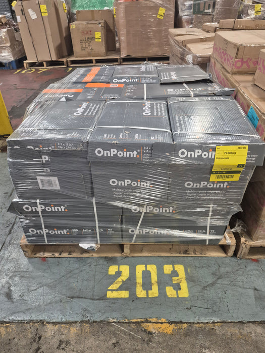 203: Multipurpose Copy Paper PL000RQX