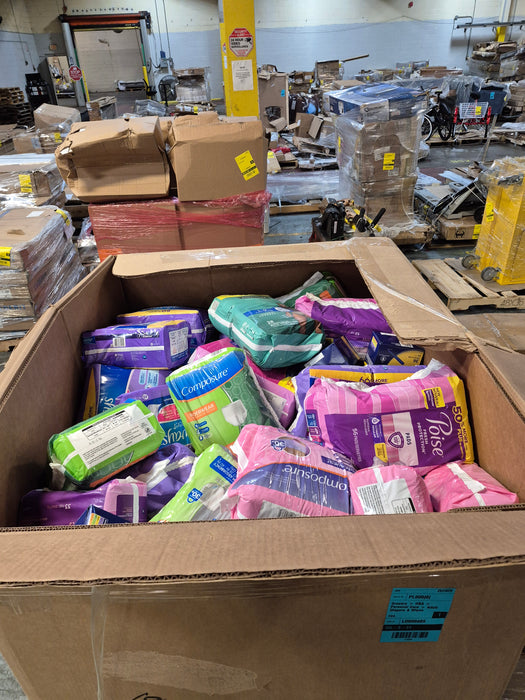 425: Adult diapers and wipes PL000J6J