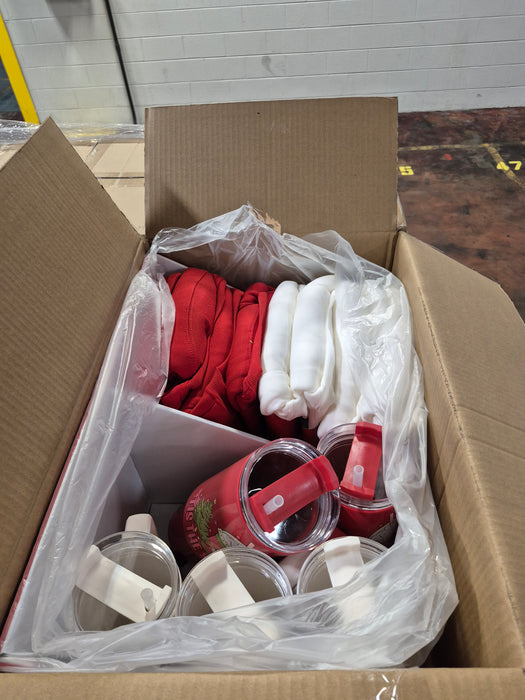 396: Holiday fleece and tumbler case packs PL000NY0