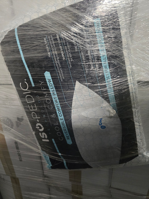 Iso-pedic reversible comfort pillows